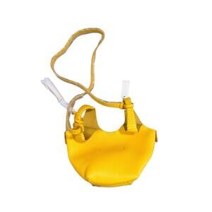 Talbots Women's Pippa Pebble Leather Crossbody Bag - Yellow